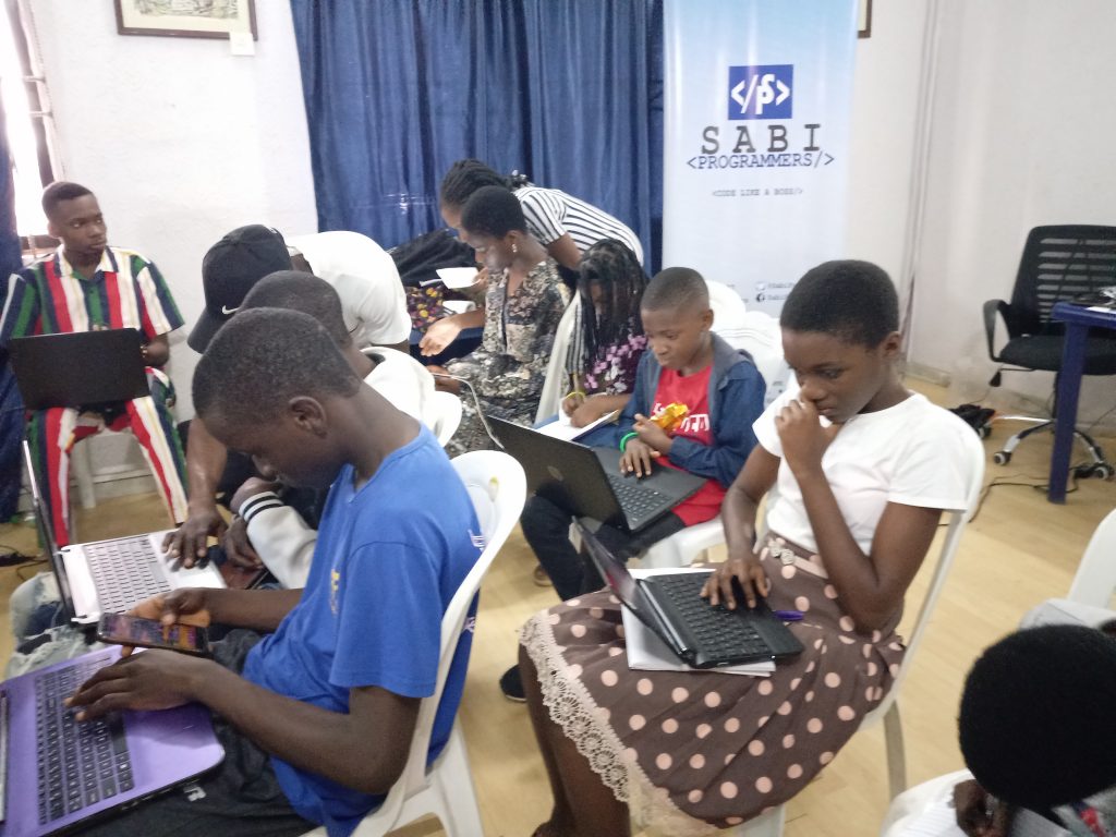 sabi kids coding kids programming, Best Coding Class for Kids In Akure Ondo state